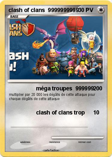 Pokemon clash of clans  9999999999