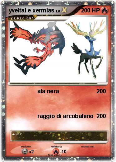 Pokemon yveltal e xermias