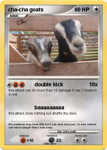 Pokemon cha-cha goats