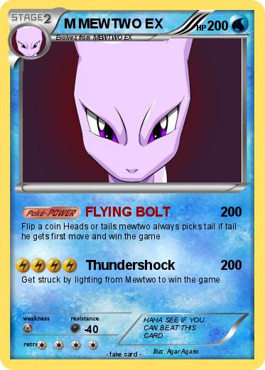 Pokemon M MEWTWO EX