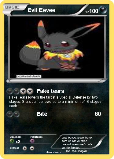 Pokemon Evil Eevee