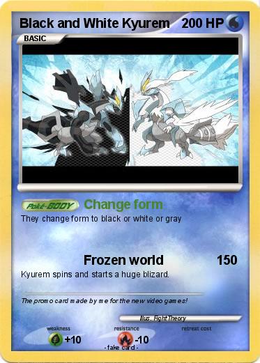 Pokemon Black and White Kyurem