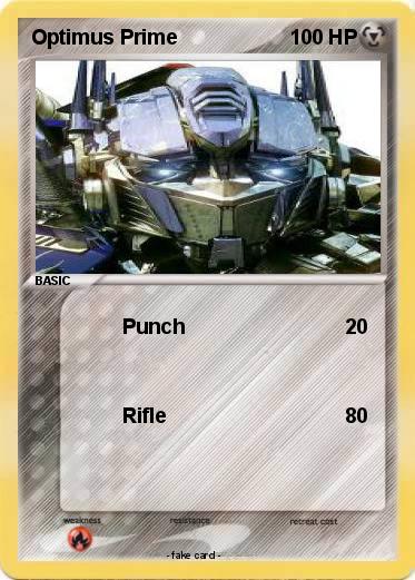 Pokemon Optimus Prime