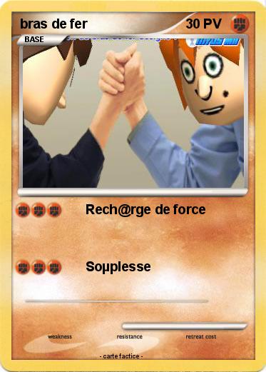 Pokemon bras de fer