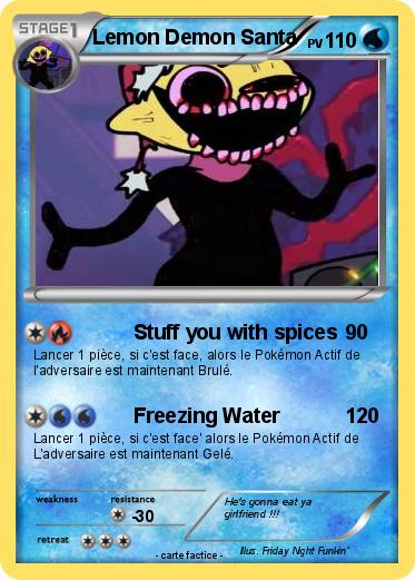 Pokemon Lemon Demon Santa
