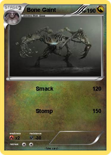 Pokemon Bone Gaint