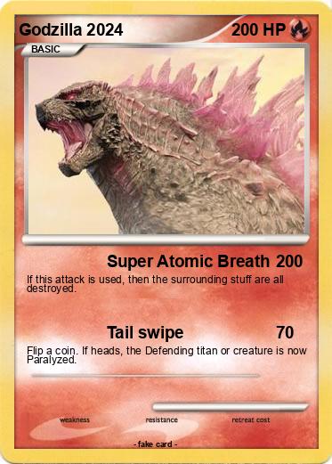 Pokemon Godzilla 2024