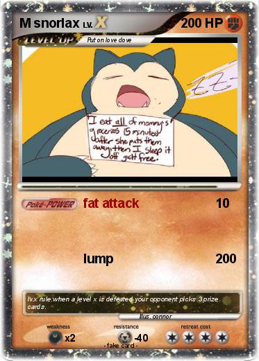 Pokemon M snorlax