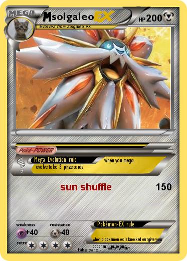 Pokemon solgaleo