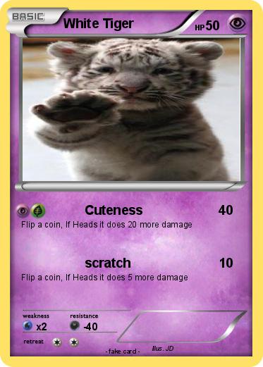 Pokemon White Tiger