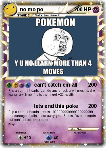 Pokemon no mo po