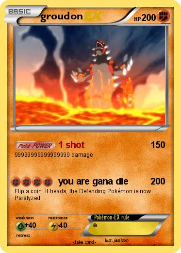 Pokemon groudon