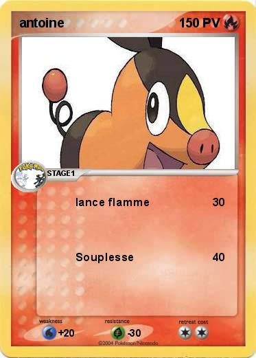 Pokemon antoine