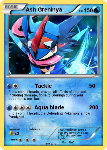 Pokemon Ash Greninya