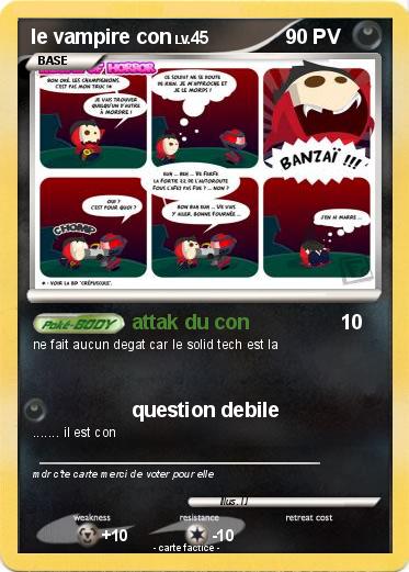 Pokemon le vampire con