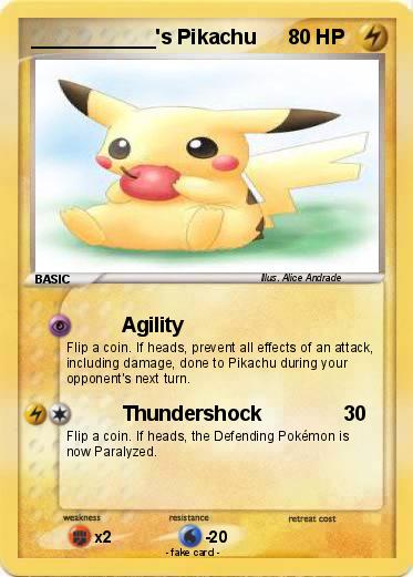 Pokemon ___________'s Pikachu