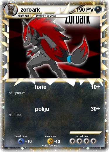 Pokemon zoroark