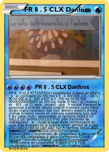 Pokemon FR 8 . 5 CLX Danfoss