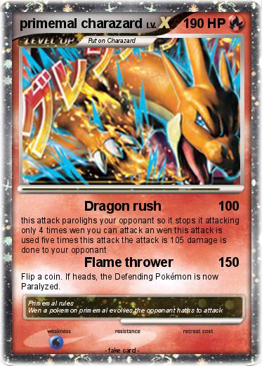 Pokemon primemal charazard