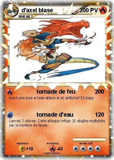 Pokemon d'axel blase