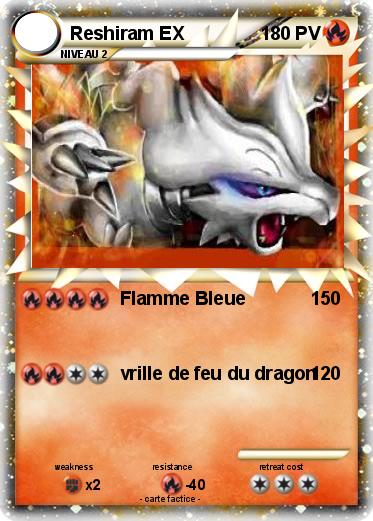 Pokemon Reshiram EX