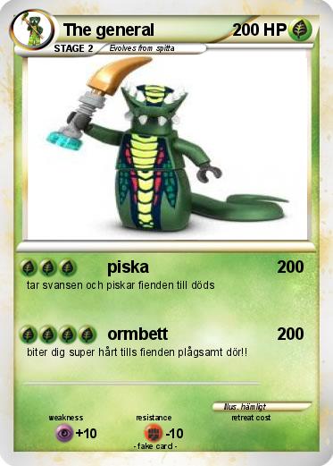Pokemon The general