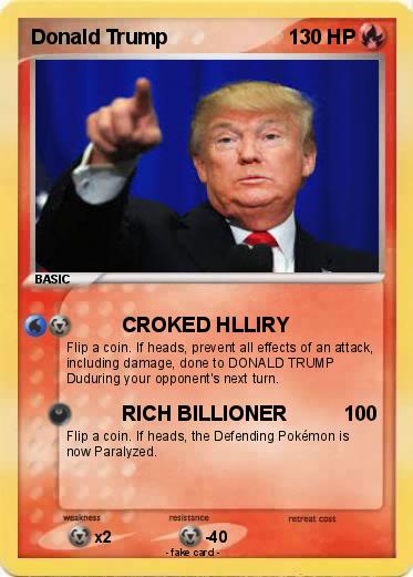 Pokemon Donald Trump
