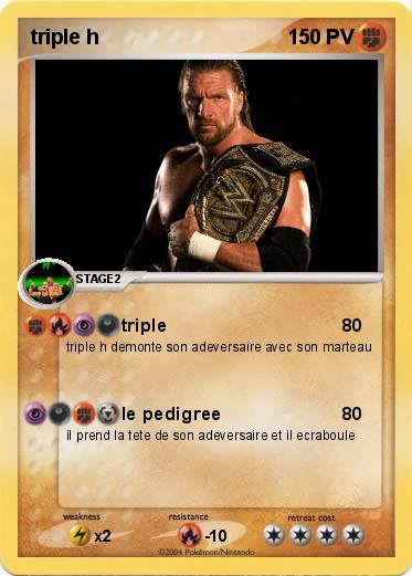 Pokemon triple h             