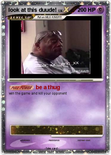 Pokemon look at this duude!