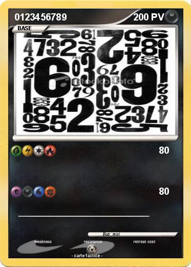 Pokemon 0123456789