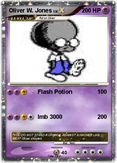 Pokemon Oliver W. Jones