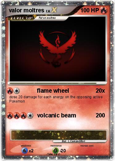Pokemon valor moltres