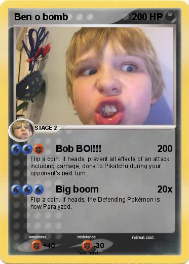 Pokemon Ben o bomb
