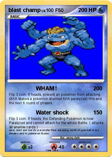 Pokemon blast champ