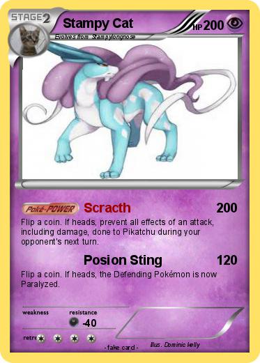 Pokemon Stampy Cat