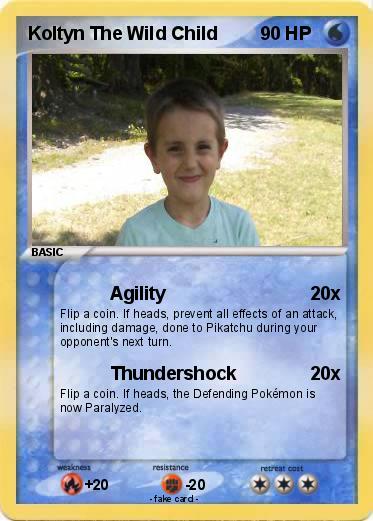 Pokemon Koltyn The Wild Child