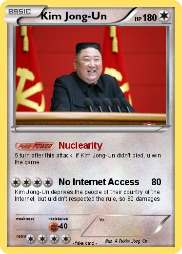 Pokemon Kim Jong-Un