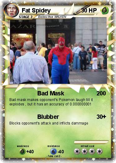 Pokemon Fat Spidey