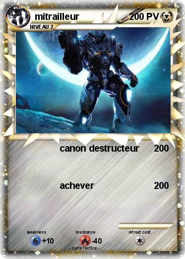 Pokemon mitrailleur