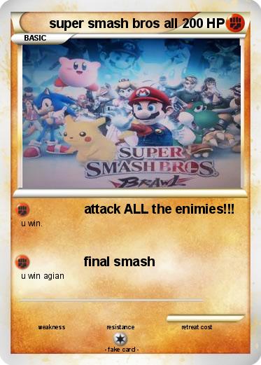 Pokemon super smash bros all