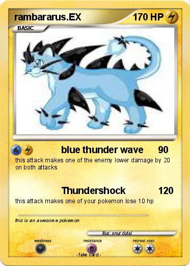 Pokemon rambararus.EX