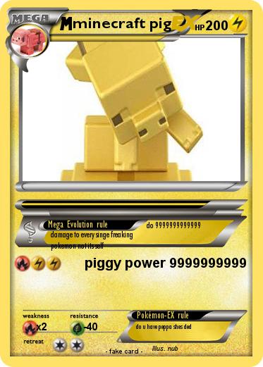 Pokemon minecraft pig