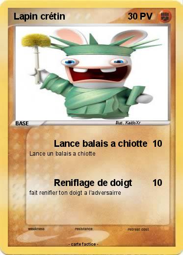 Pokemon Lapin crétin