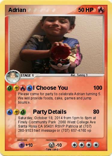 Pokemon Adrian