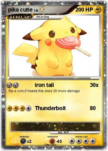 Pokemon pika cutie