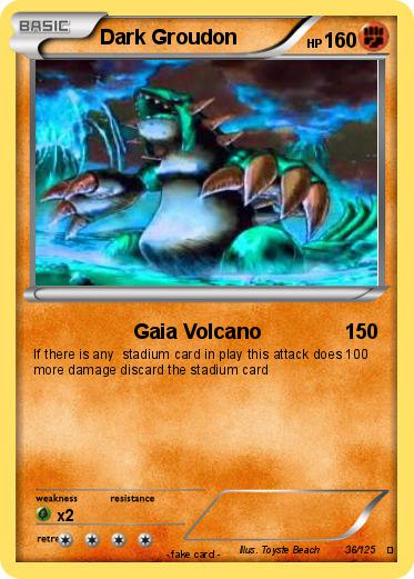 Pokemon Dark Groudon