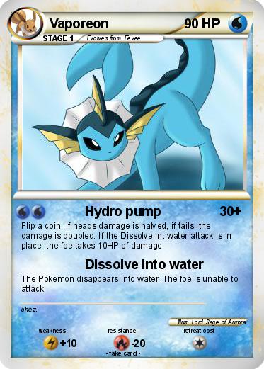 Pokemon Vaporeon