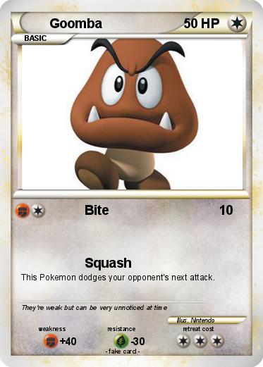 Pokemon Goomba
