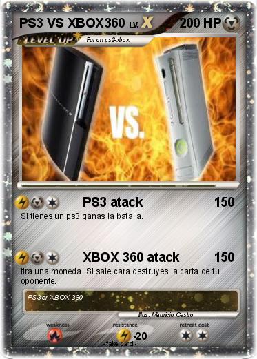 Pokemon PS3 VS XBOX360