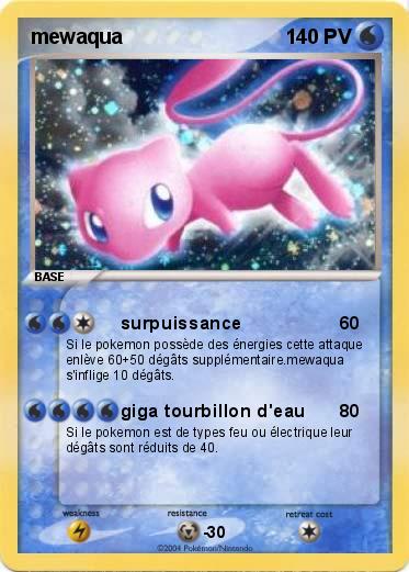 Pokemon mewaqua